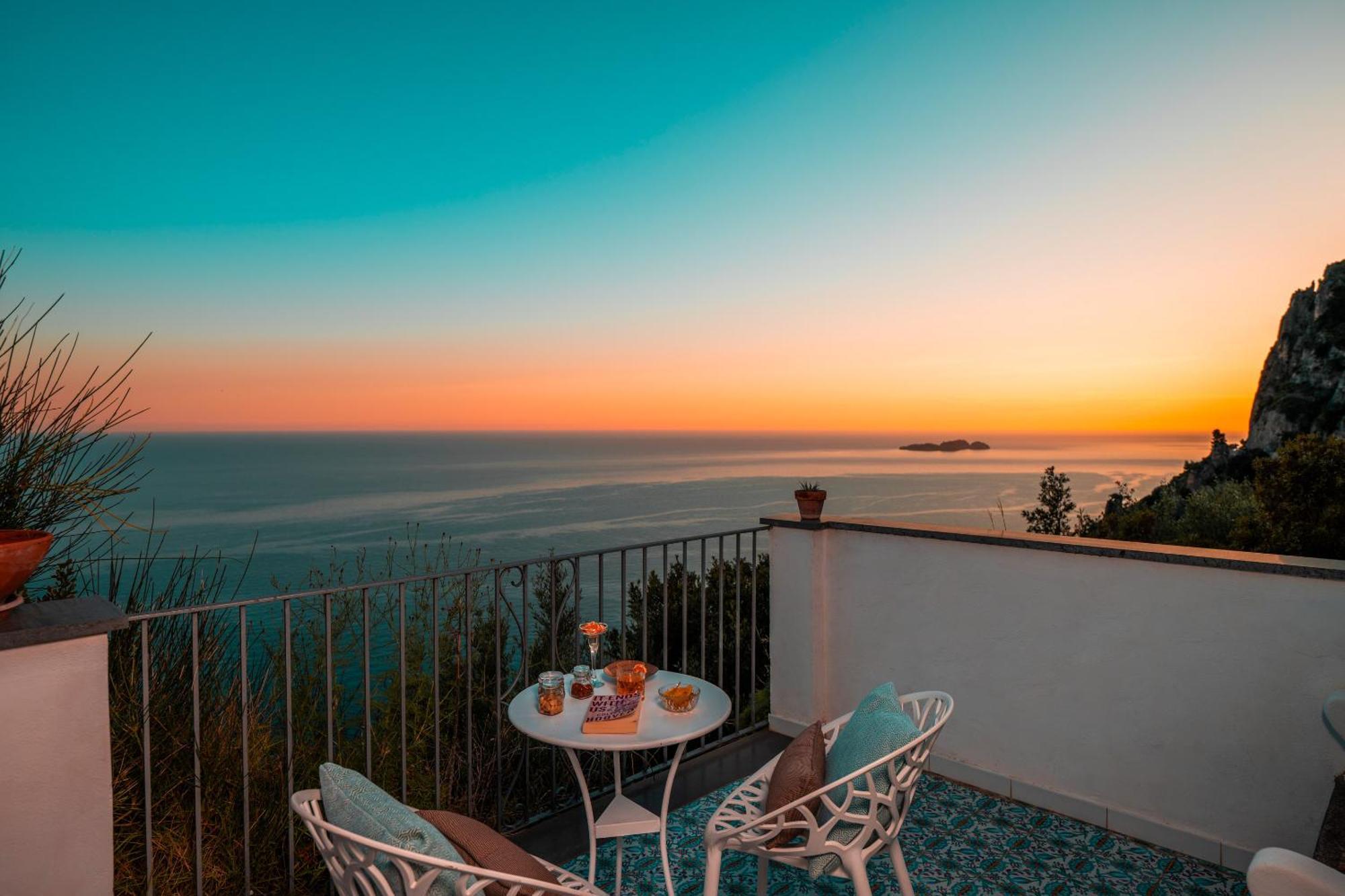 Villa Punta del Sole Positano Exterior foto